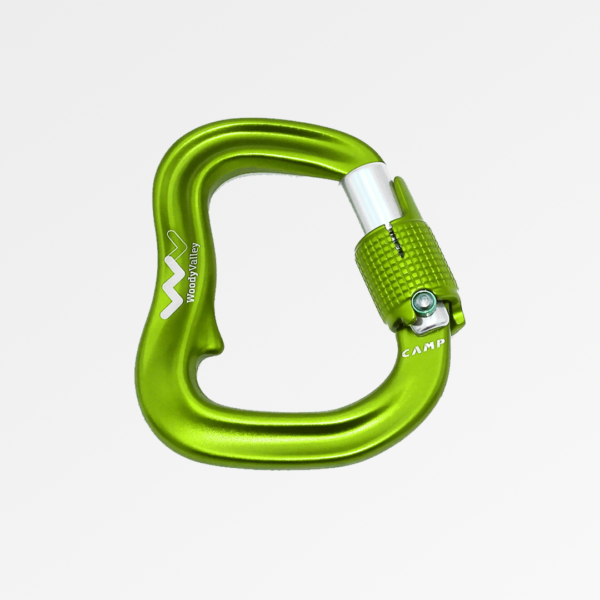 Karabiner Woody Valley groen